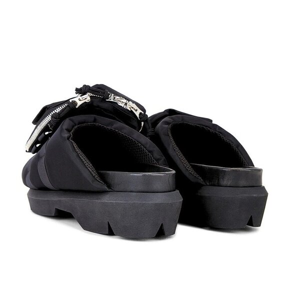 SACAI Pockets Slides in Black 43 10 New With Box Mens Sandals - Picture 2 of 16